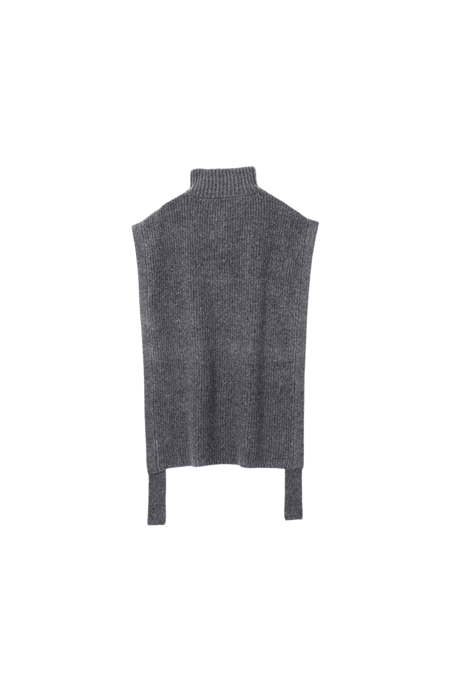 HALF ZIP KNIT VEST