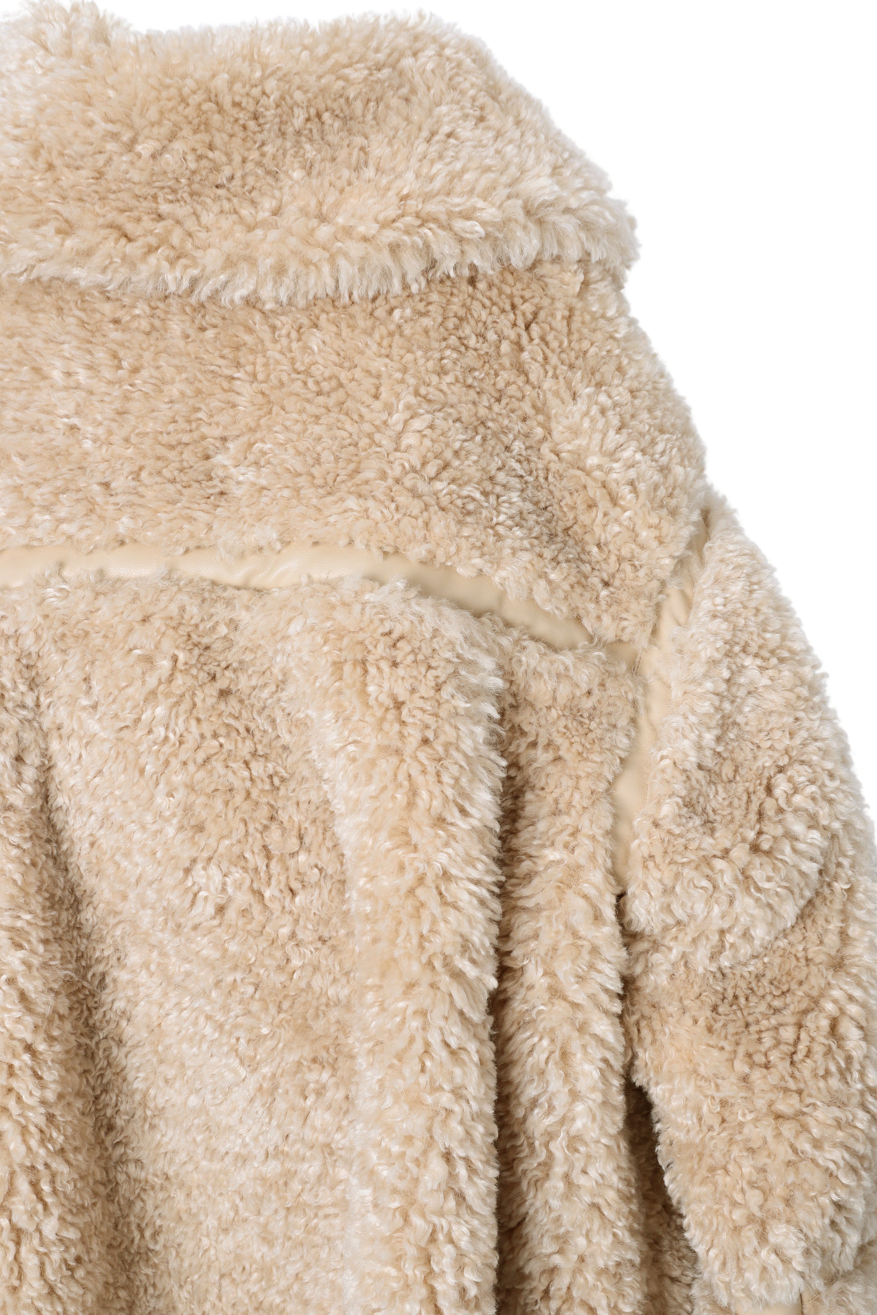 最終価格????????????france vintage eco fur coat.毛皮/ファーコート
