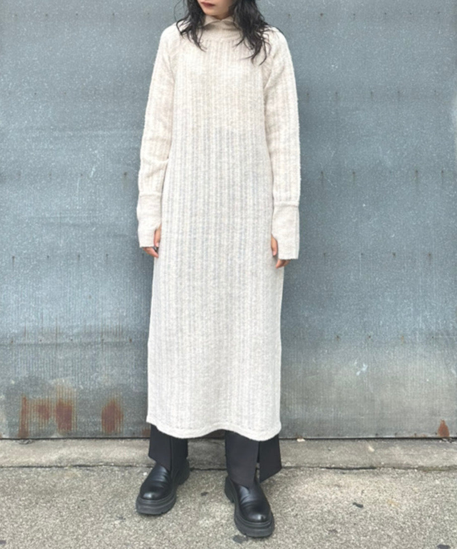 ECO KNIT LONG DRESS