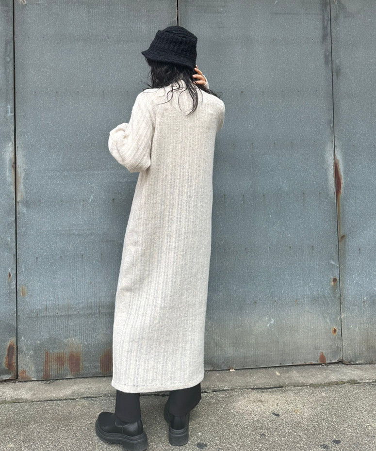 ECO KNIT LONG DRESS