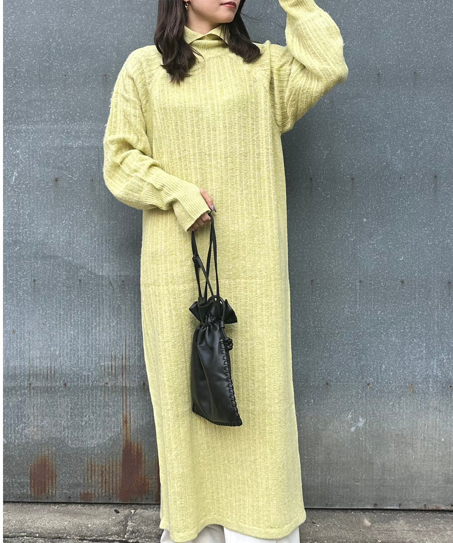 ECO KNIT LONG DRESS