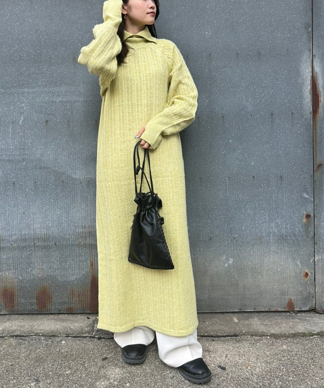 ECO KNIT LONG DRESS