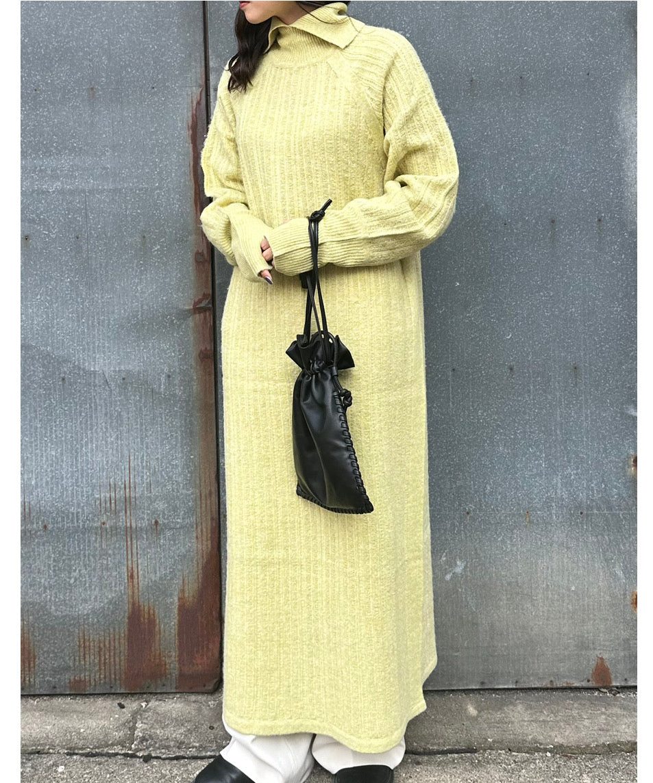 ECO KNIT LONG DRESS