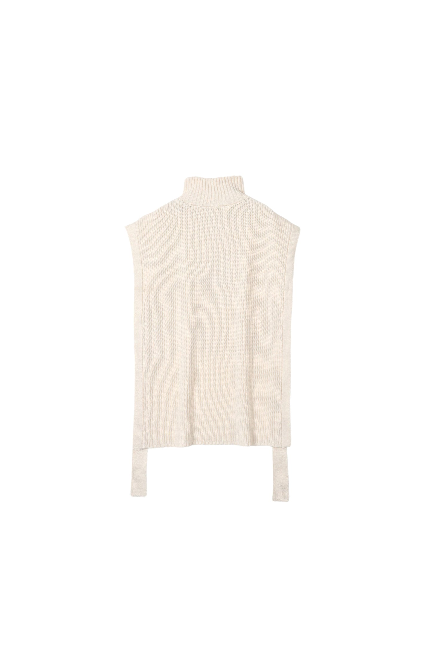 HALF ZIP KNIT VEST