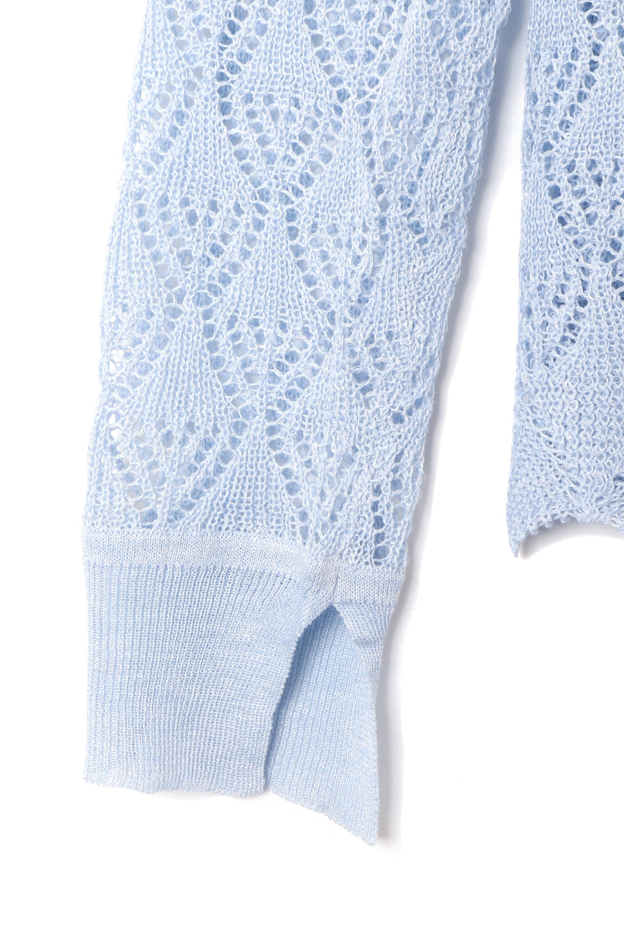 CROCHET KNIT TOPS [BLUE]