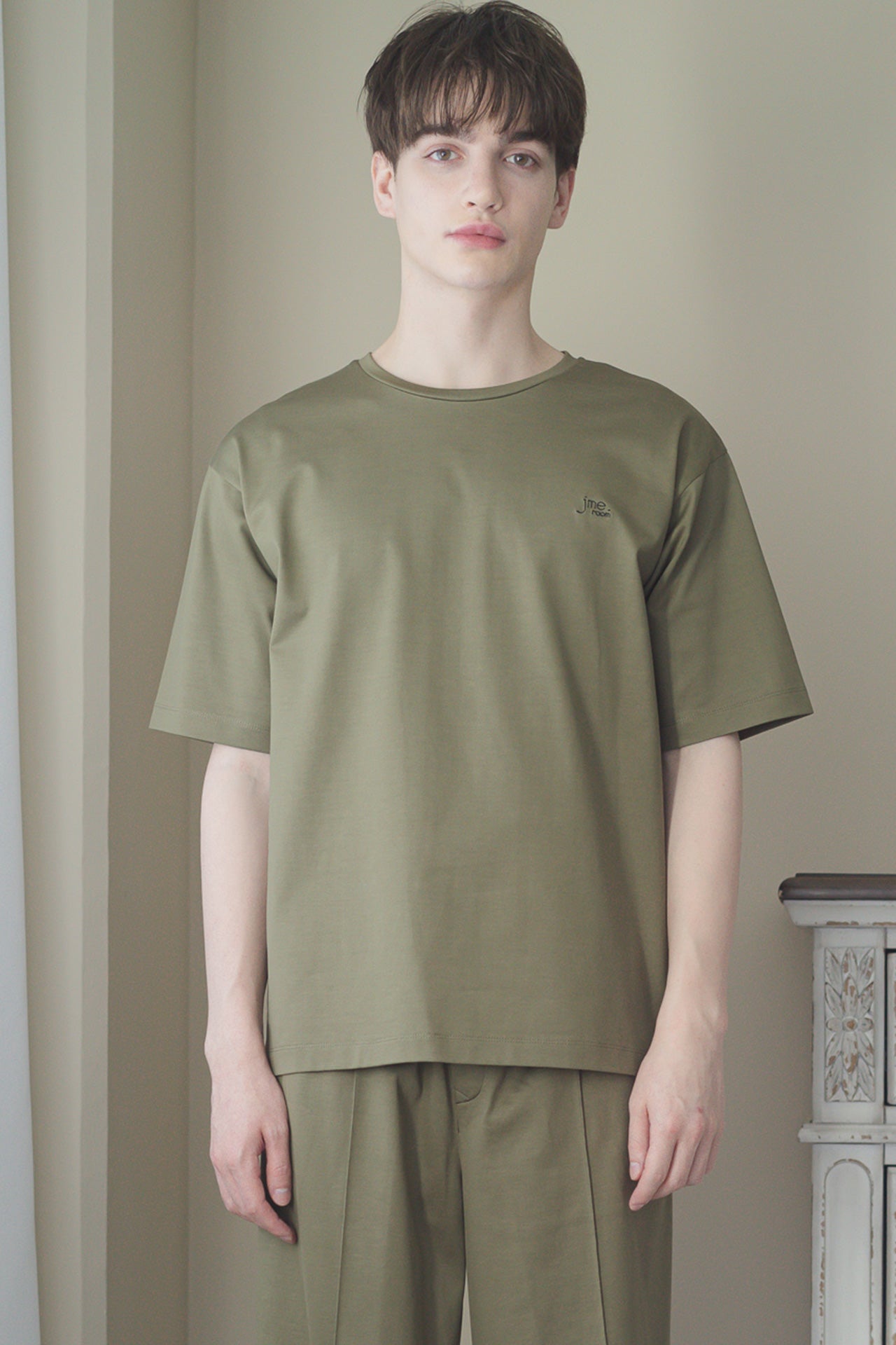 BASIC LOGO TEE[KHAKI]