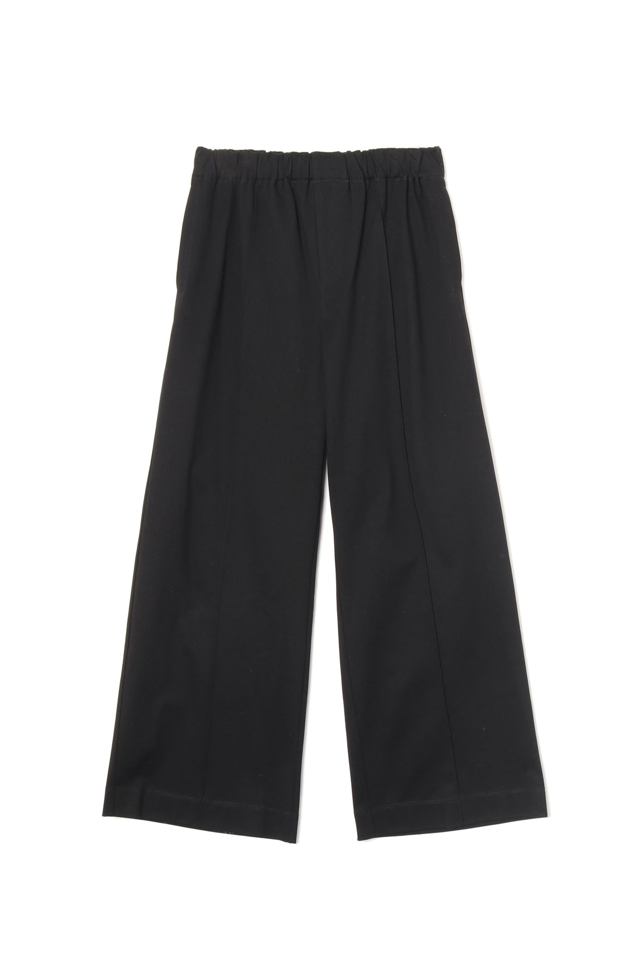 PIN TUCK WIDE PANTS[BLACK]