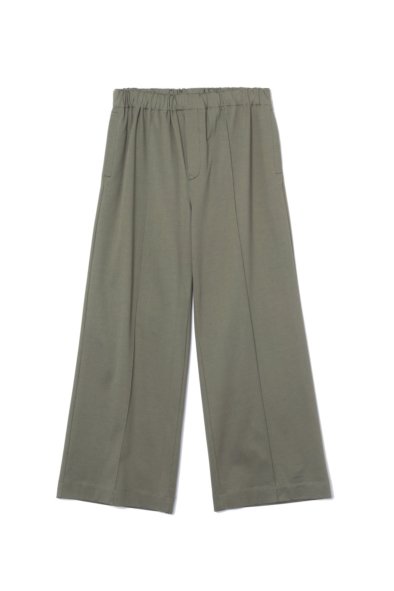 PIN TUCK WIDE PANTS[KHAKI]