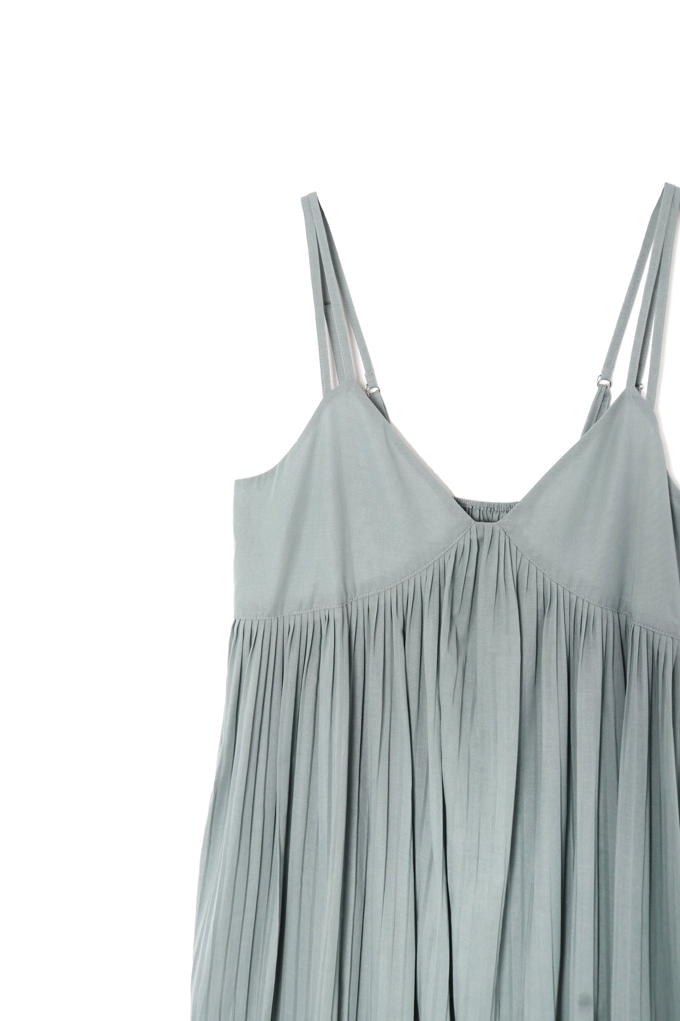 PLEATS CAMISOLE DRESS[MINT]