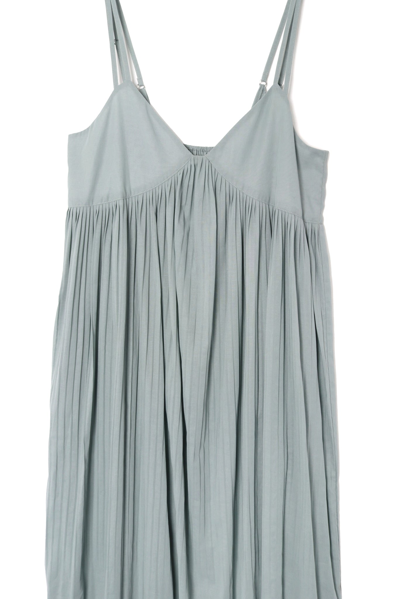 PLEATS CAMISOLE DRESS[MINT]